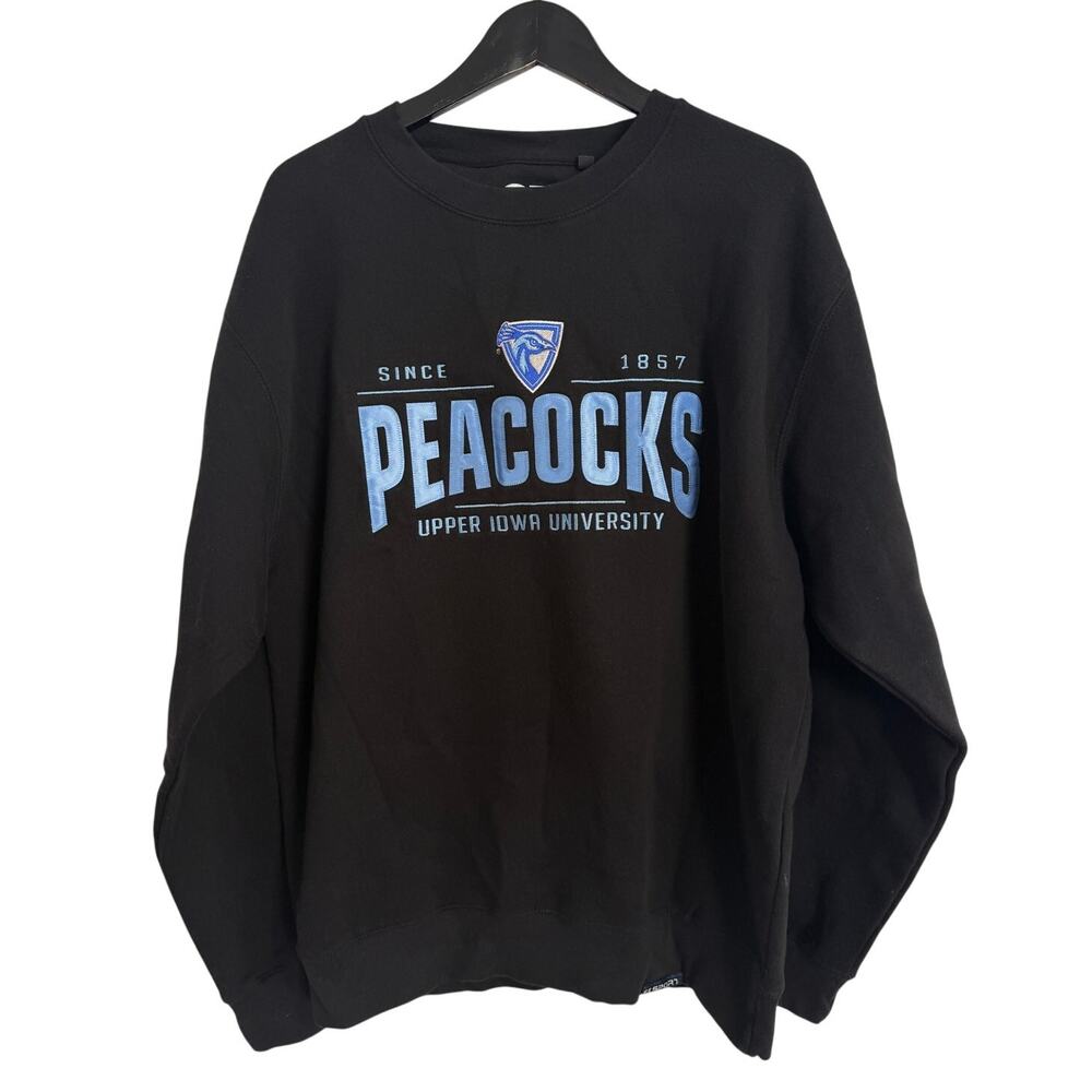 Upper Iowa University Peacocks College Crewneck Sweatshirt Size L